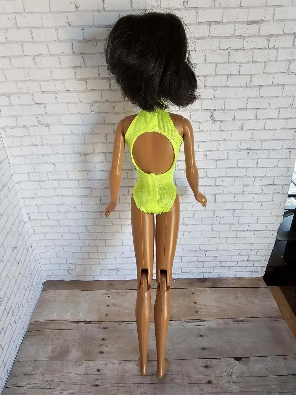 1997 Barbie Christie Flip n Dive Speedo Doll 18981 Vintage Swimsuit Rare Mattel